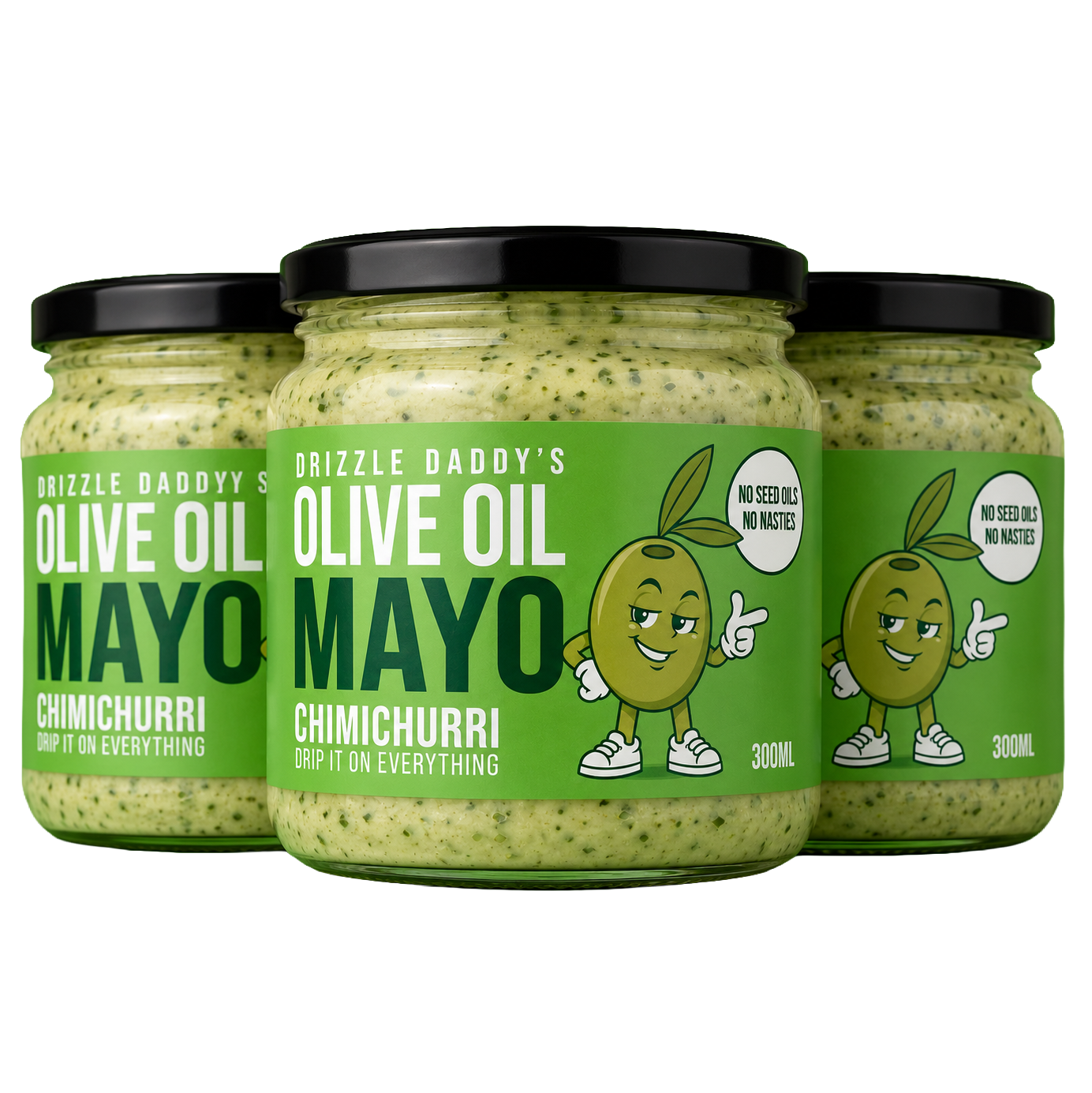 3 x Olive Oil Mayo